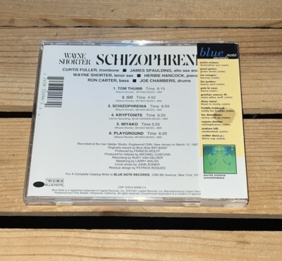 Schizophrenia [Limited] by Wayne Shorter (CD, Jul-1995, Blue Note