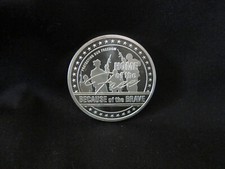 Home Of The Free Because Of The Brave - USA Flag 1 oz Silver USA Made BU Round 83.08 per troy oz