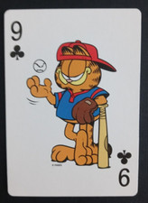 Hoyle Garfield Playing Card 9 Clubs