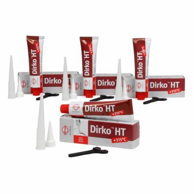 8 x ELRING Dirko HT 705.708 Sealing Substance / Silicone 70 ml tube