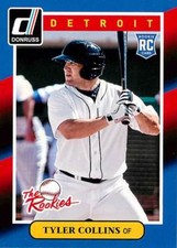 Tyler Collins 23 2014 Donruss The Rookies Rookie RC