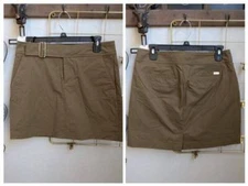 NWOT Gorgeous SZ 4 Olive Polo Golf Skort Tennis Pickle Ball
