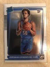 Jeremiah Robinson-Earl 2021-22 Optic Rated Rookie RC Oklahoma City Thunder #170