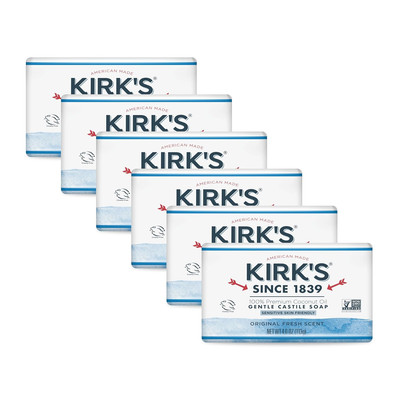 Castile Bar Soap for Men, Women & Children - Made with Premium Coconut Oil, Sens