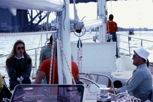 SYDNEY HARBOUR SAILING 1984 35MM COLOUR SLIDES X12(C) --FREE POSTAGE - Picture 7 of 12