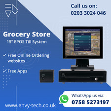 New POS Till System For Retail Liquor Convenience Grocery Stores