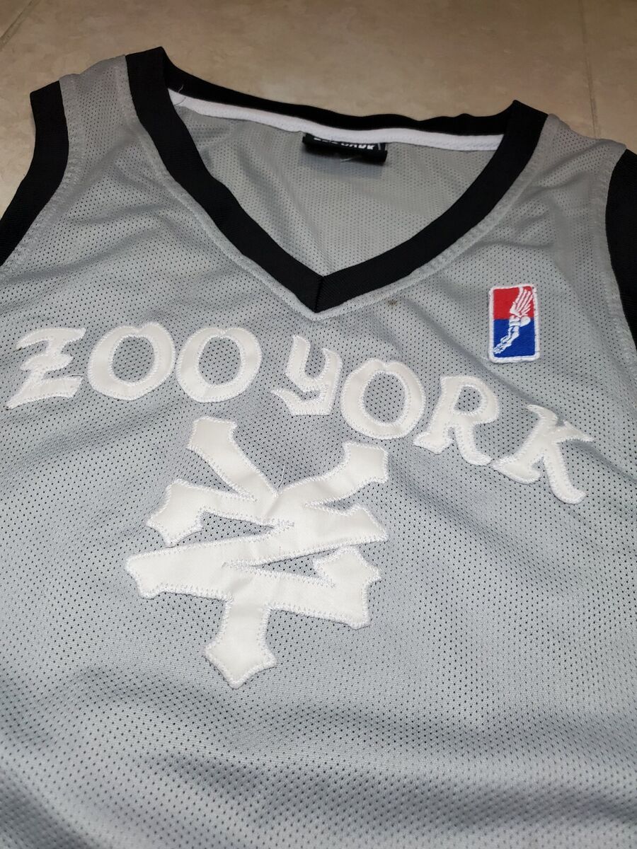 Zoo York Skateboards Gray Basketball Jersey Mens Size Small Zoo York Skateboards Gray Basketball Jersey Mens Size Small