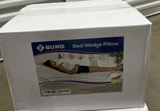 Ebung Bed Wedge Pillow with Memory Foam Top 12in - 45 Degree  EBU9024