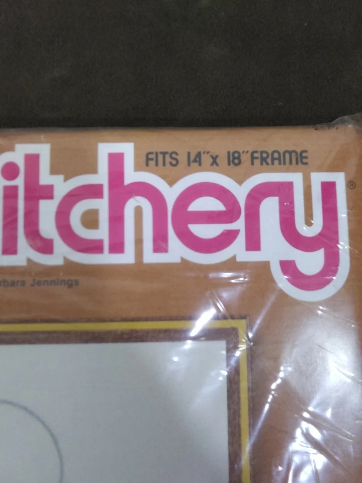 Vintage Sunset Stitchery Country Church Steeple Stained Glass Embroidery KIT - Image 4 of 4