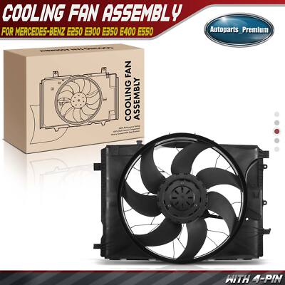 Radiator Cooling Fan for Mercedes-Benz W212 W204 C350 E350 SL400 204-906-14-03
