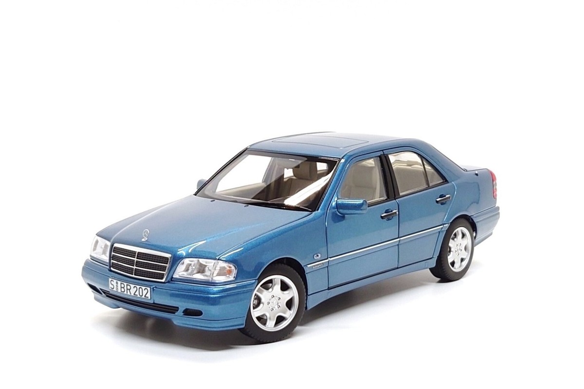 Norev 1:18 Mercedes-Benz C200 (W202) in Aquamarine Blue Norev 1:18 Mercedes-Benz C200 (W202) in Aquamarine Blue