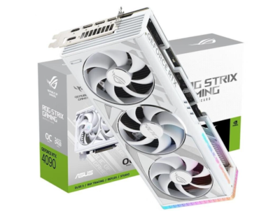 New For ASUS ROG STRIX Raptor RTX 4090 OC 24GB Graphics card White