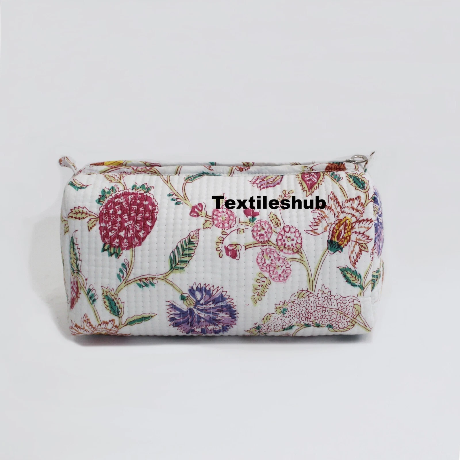 Indian White Floral Cotton Quilt Toiletry Purse Cosmetic Storage Bag Of 3 Pc Set
Opens in a new wind