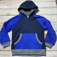 boys hooded jacket size M 8 . NWT Wonder Nation. Fully Lined With Pockets.