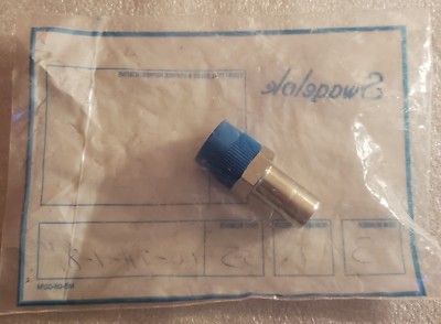 New Swagelok SS 1/2'' Tube x 1/2'' Male ISO/BSP Adapter, SS-8-TA-1-8RT