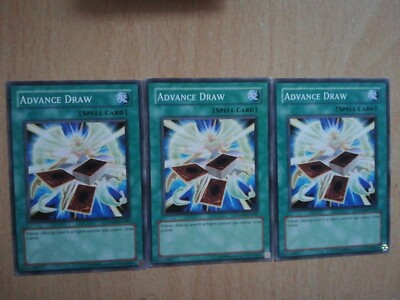 draw 3 cards yugioh Yugioh Card - Advance Draw - ANPR-EN047 3 CARD PLAYSET