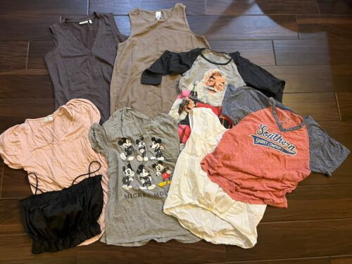 Lot of 8 Tops Michael Star XS Logo Maurice’s Disney Coke Wynne Layers Bundle - Picture 1 of 11