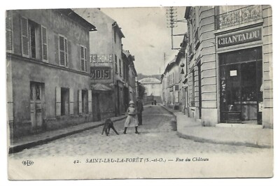 SAINT LEU LA FORET RUE DU CHATEAU BOUTIQUE CHANTALOU