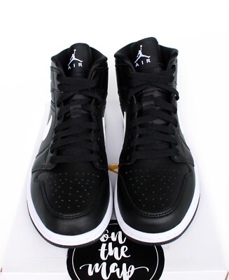 Nike Air Jordan 1 Retro Mid W Black White Panda UK 3 4 5 6 7 8 9