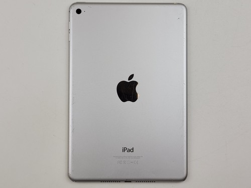 Apple iPad Mini 4 (A1538) 64GB - Silver (Wi-Fi Only) 7.9" - CRACKED - J9603 - Picture 2 of 7