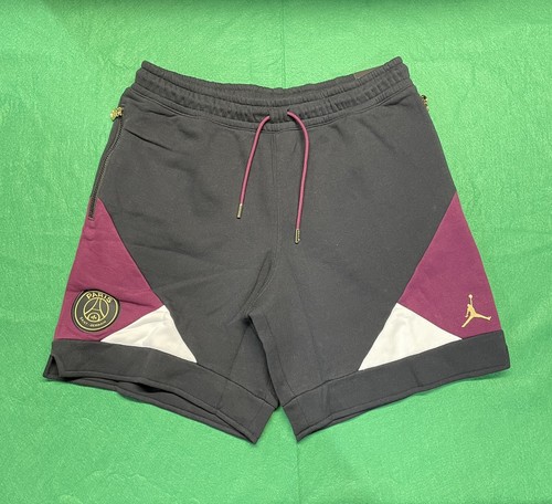 Nuevo Con Etiquetas Nike Jordan X Paris Saint Germain PSG Polar Pantalones  Cortos Negro CK9758-010 Grande | eBay