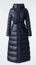 Mackage Calina Lustrous Light Down Maxi Coat Size 14 (l) Genuine Rrp £990 #r