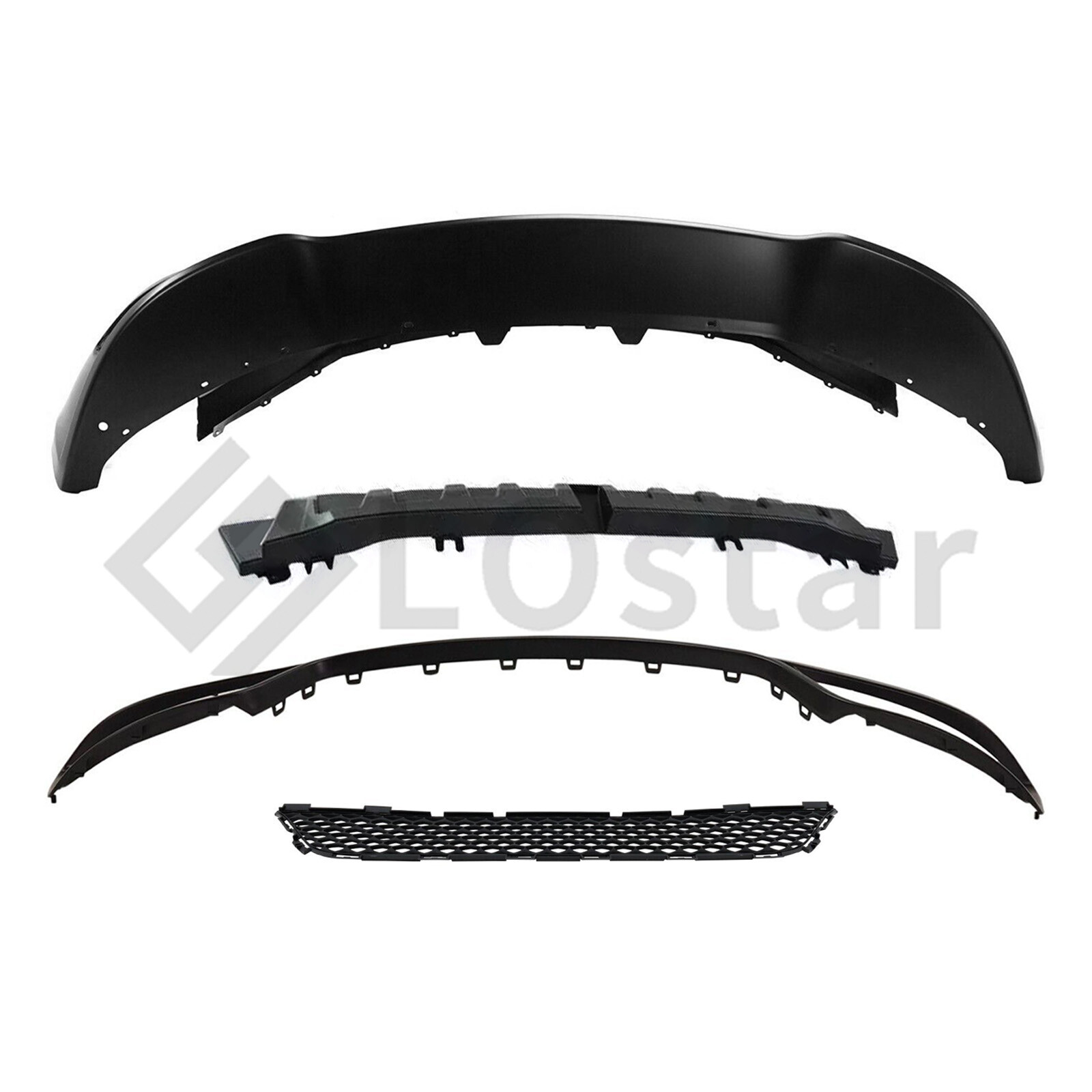 Complete Bumper Set For 2015-2023 Chrysler 300 SRT Style No Parking ...