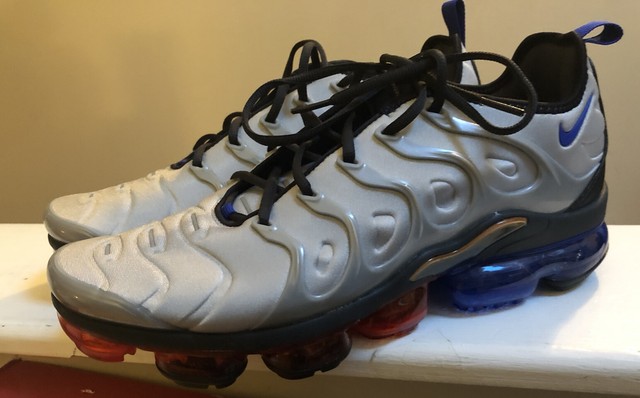 vapormax plus metallic silver