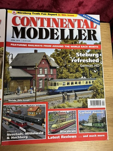 Continental Modeller Train Magazines Years 2013 2014 2015 2016 2017 x11 mixed - Picture 8 of 13