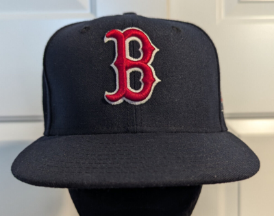 Boston Red Sox David Ortiz Final Season Hat 7 1/4 New Era Fitted 
