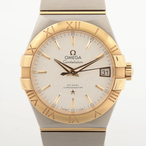 Omega Constellation 123.20.38.21.02.006 SS×YG SS×YG AT Silver-Face