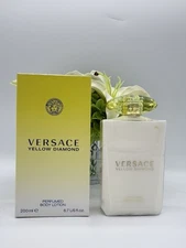 Versace Yellow Diamond Perfumed Body Lotion 6.8oz / 200ml New