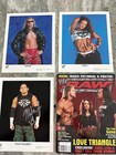 WWE RAW Magazine Autographed by Edge, Lita, Matt Hardy and 3 Autographed 8x10s! — photo 1