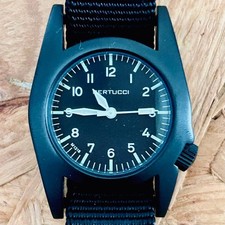 BERTUCCI M-1S FIELD Watch Black Very Good Japan Limited For Ages 14+