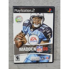 Madden NFL 08 Sony PlayStation 2 PS2 EA Sports Football Game 2007 SLUS 21638