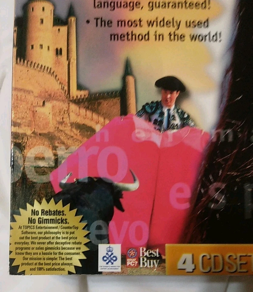 Topics Entertainment Instant Immersion Spanish 4 CD Set Deluxe Edition Open Box - Image 3 of 4