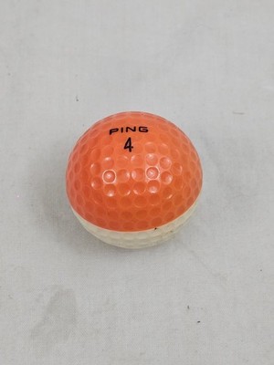 PING EYE GOLFBALL ORANGE AND WHITE OSU COWBOY PRO-AM