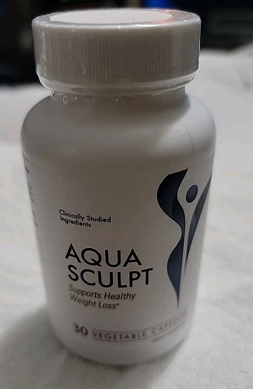 DIET WEIGHT LOSS SUPPORT SEALED ex 4/28 AQUA SCULPT DIETARY SUPPLEMENT 6 bottles