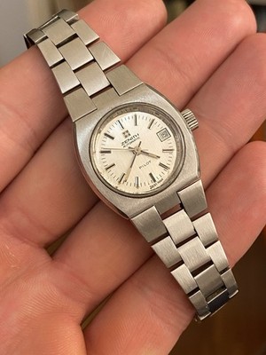 Vintage Swiss Zenith Pilot Lady Automatic Watch 