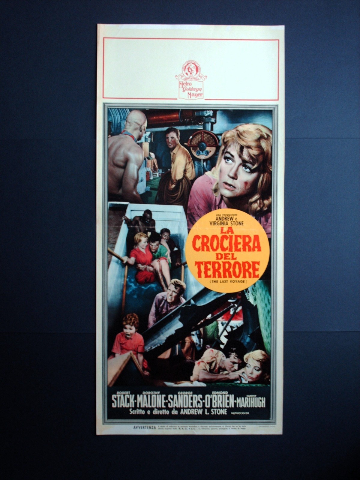 Locandina di La crociera del terrore (1960)