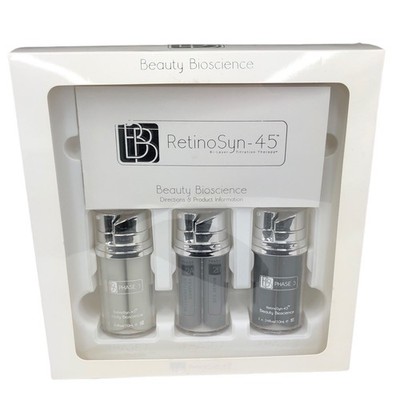 Beauty BioScience RetinoSyn-45 Titration Therapy Phase 1 2 3 Skincare Set *NEW*