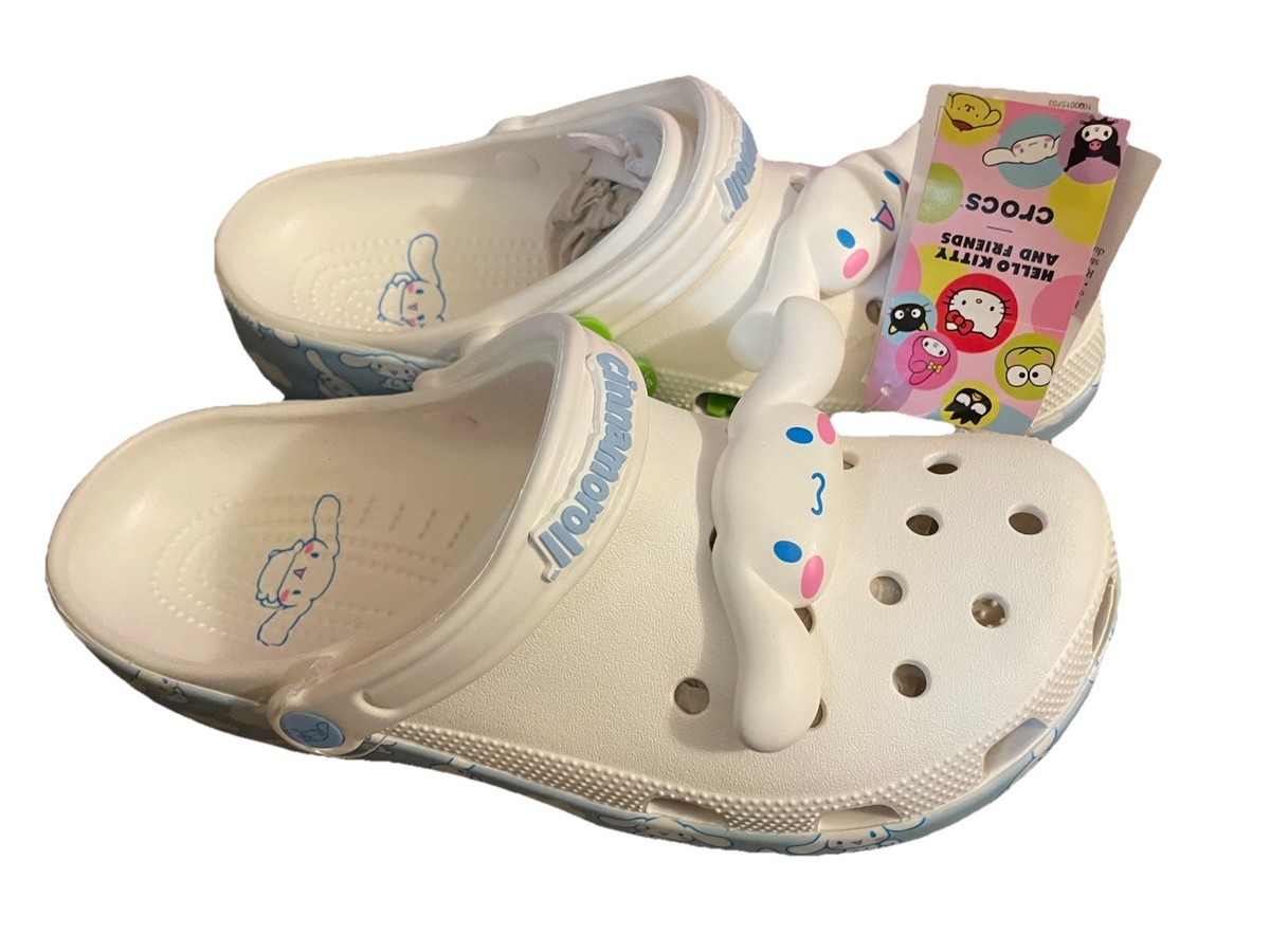 Crocs Hello Kitty and Friends‎ Cinnamoroll Classic Clog White 209459-100 Mens 12 Crocs HELLO KITTY AND FRIENDS  main image 2