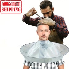 Hair Cutting Cloak Umbrella Hairdressing Cape Catcher Cover Salon Barber Family