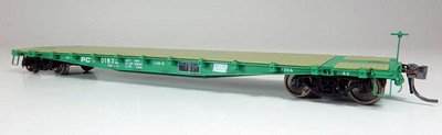 Rapido Trains 138004 HO Penn Central F30A 50' Flat Car (Set of 6)
