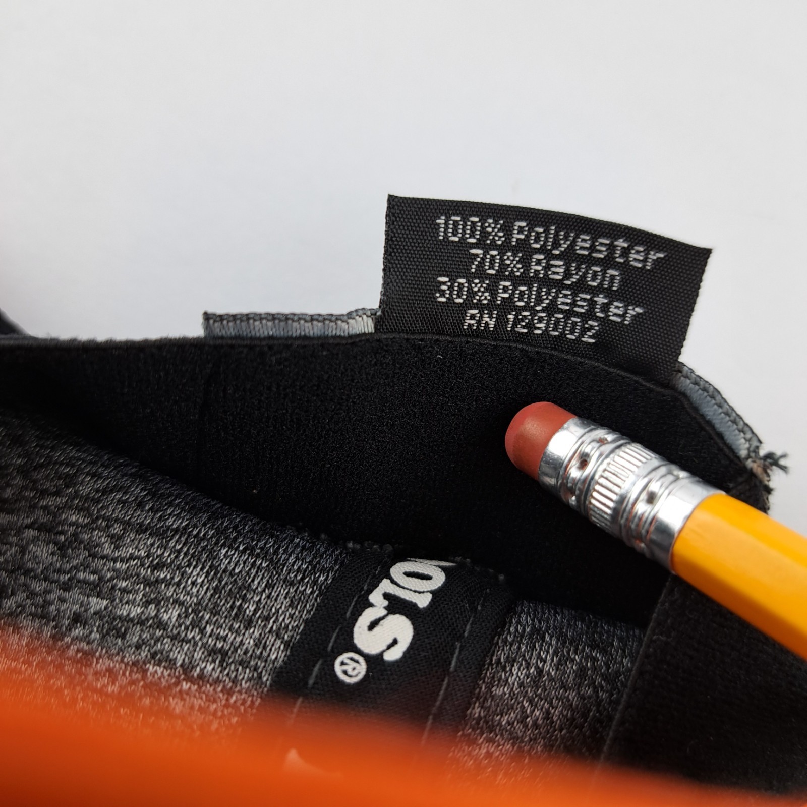 Klein Tools Hat Adjustable StrapBack Gray Orange … - image 12