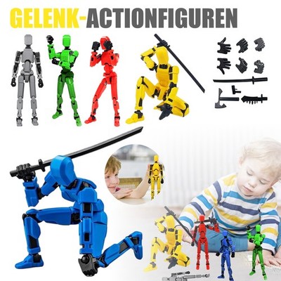 3D-Druck Beweglichen Figure T13 Action Figur Actionfigur Titan 13 Roboter Figure
