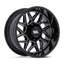 Moto Metal Wheels Rim Mo812 Turbine 20x10 6x5.5 Et-18 106.1cb Gloss Black Milled Moto Metal Wheels Rim Mo812 Turbine 20x10 6x5.5 Et-18 106.1cb Gloss Black Milled