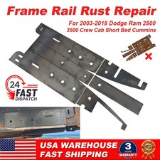 Middle Frame Rail Rust Repair For 2003-18 Dodge Ram 2500 3500 Crew Cab Short Bed