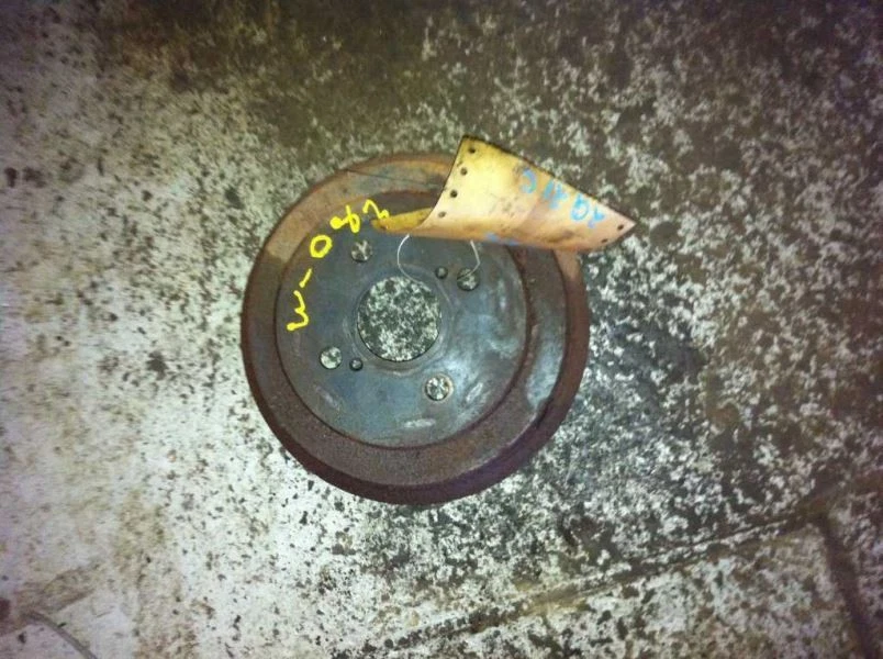 88-93 Toyota Corolla Station Wagon Left Rear Brakes 4WD - Image 3 of 4