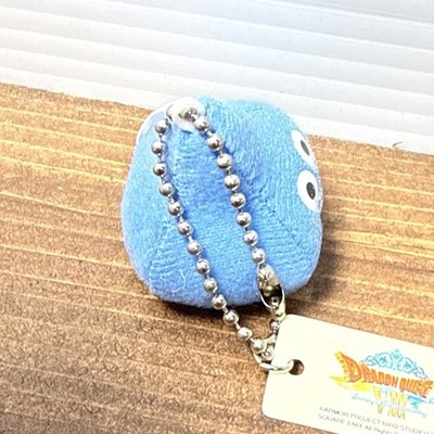 Square Enix Dragon Quest VIII 8 Slime Blue Keychain Cell Phone